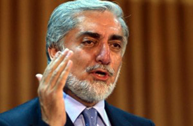 Afghanistan Fighting the Forces of Devil and Darkness: Abdullah